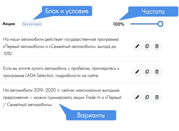 ответы на отзывы