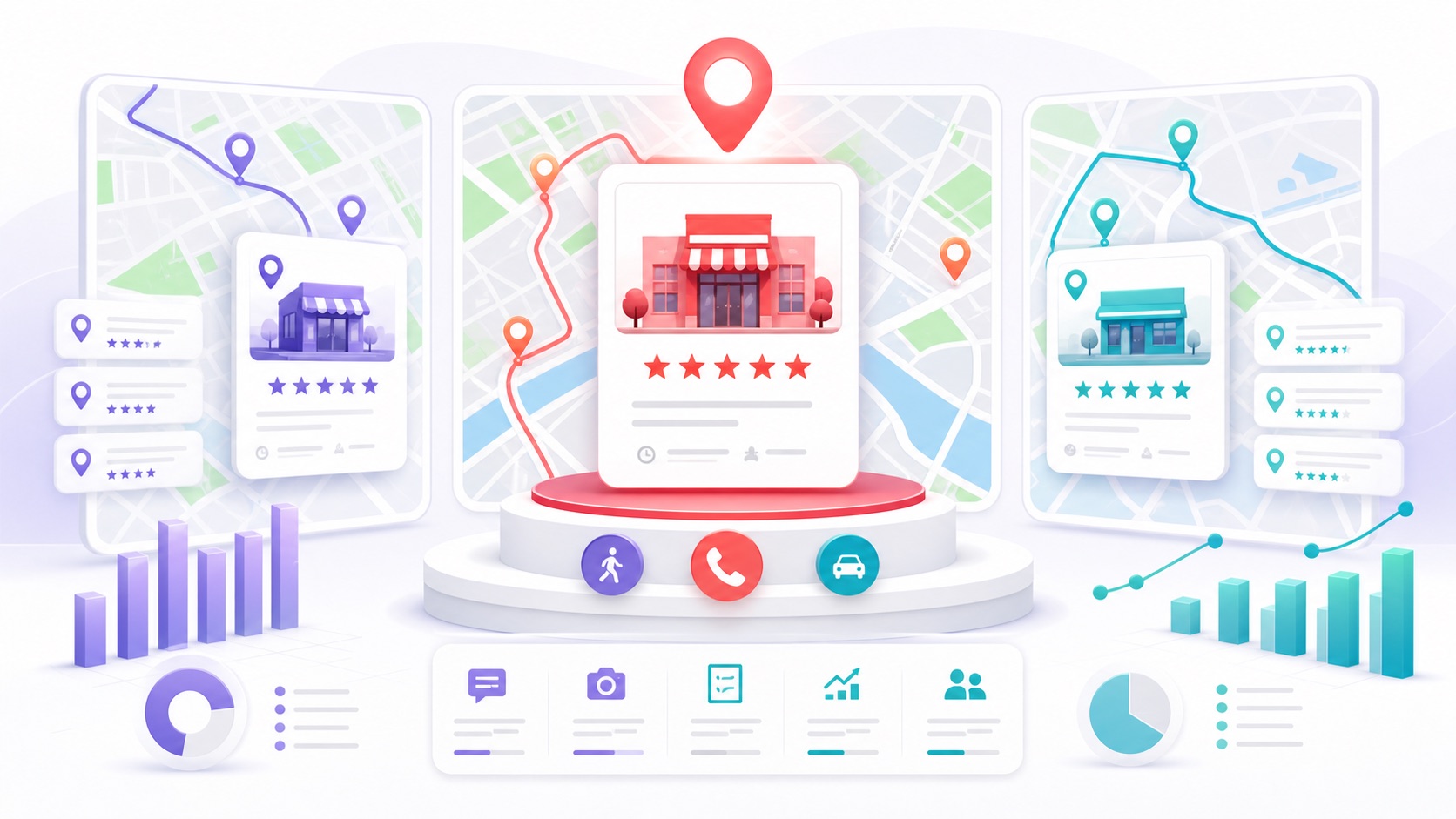 Как попасть в топ Яндекс Карт, Google Maps и 2ГИС в 2026 году